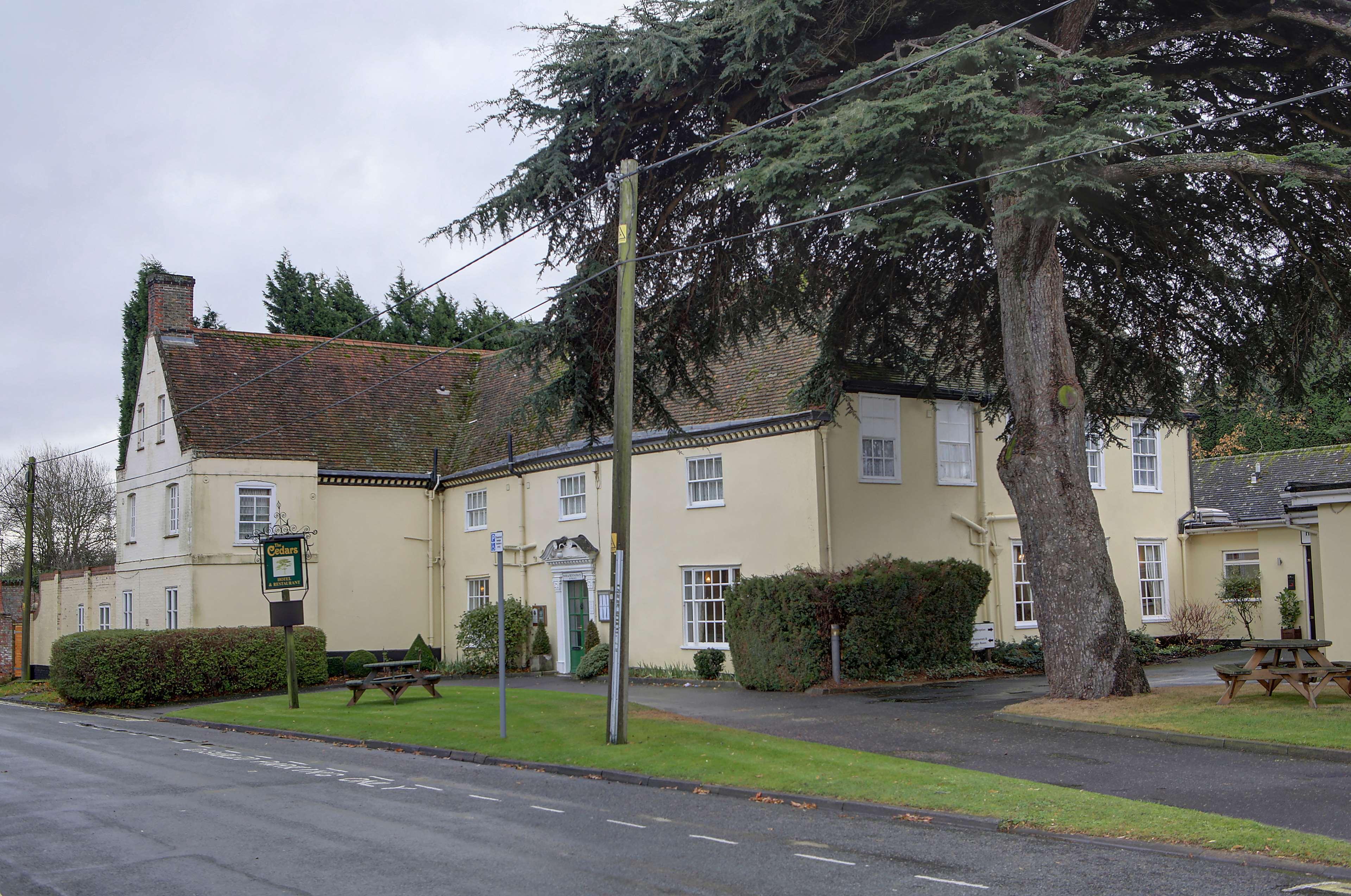 The Cedars Hotel Stowmarket Exteriör bild