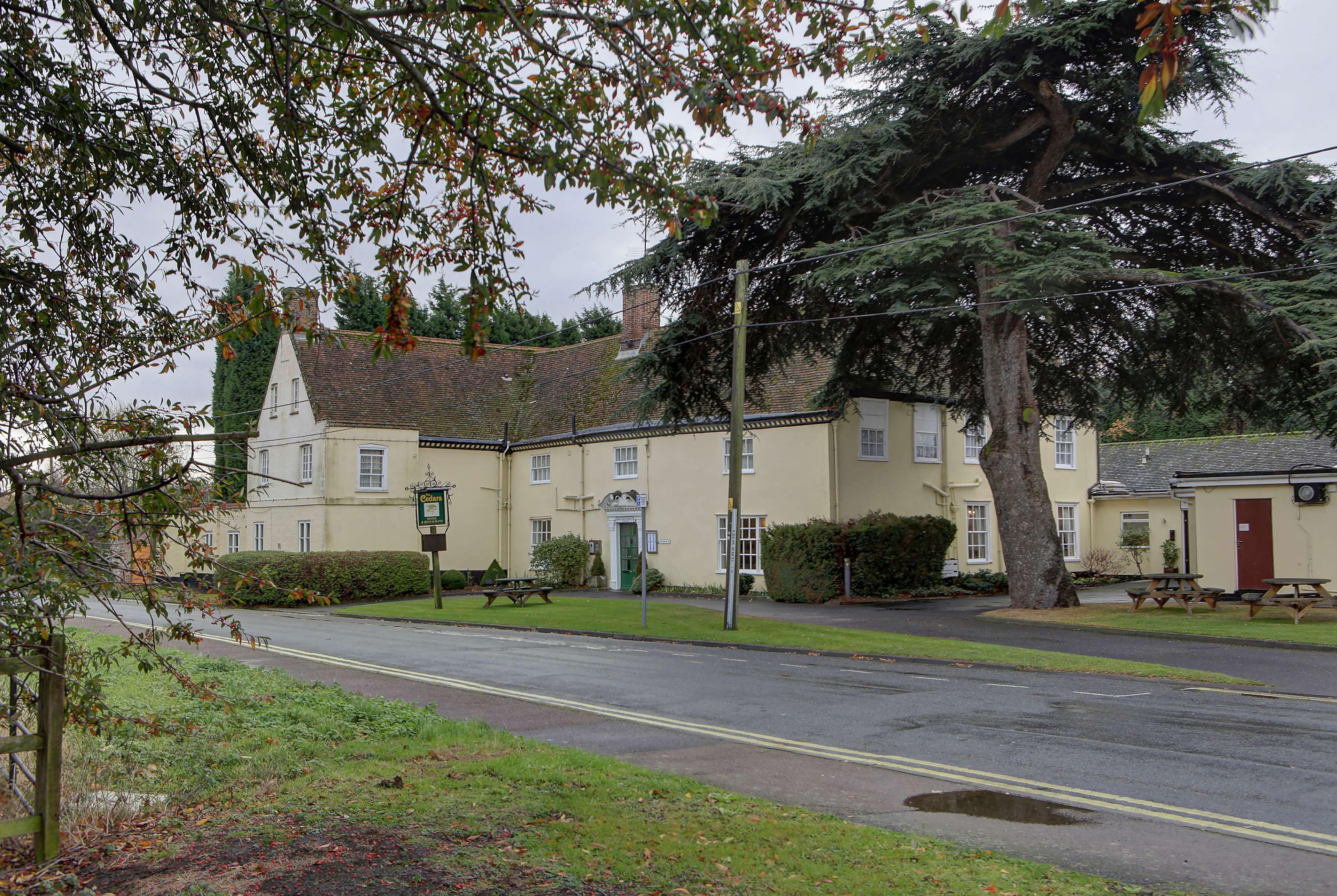 The Cedars Hotel Stowmarket Exteriör bild